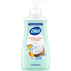 Dial Coconut Water & Mango Liquid Hand Soap 7.5 Fl Oz