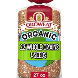 Oroweat Organic 22 Grains And Seeds Bread - 27 Oz