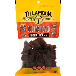 Tillamook Country Smoker Beef Jerky Old Fashioned - 10 Oz