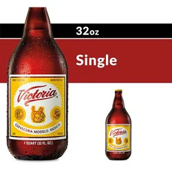 Victoria Mexican Lager Beer Bottle 4.0% Abv - 32 Fl. Oz.