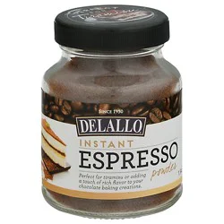 Delallo Espresso Powder Instant Jar - 1.94 Oz