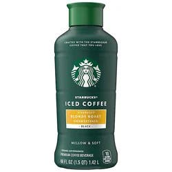 Starbucks Premium Unsweetened Blonde Roast Iced Coffee Beverage Bottle - 48 Fl. Oz.