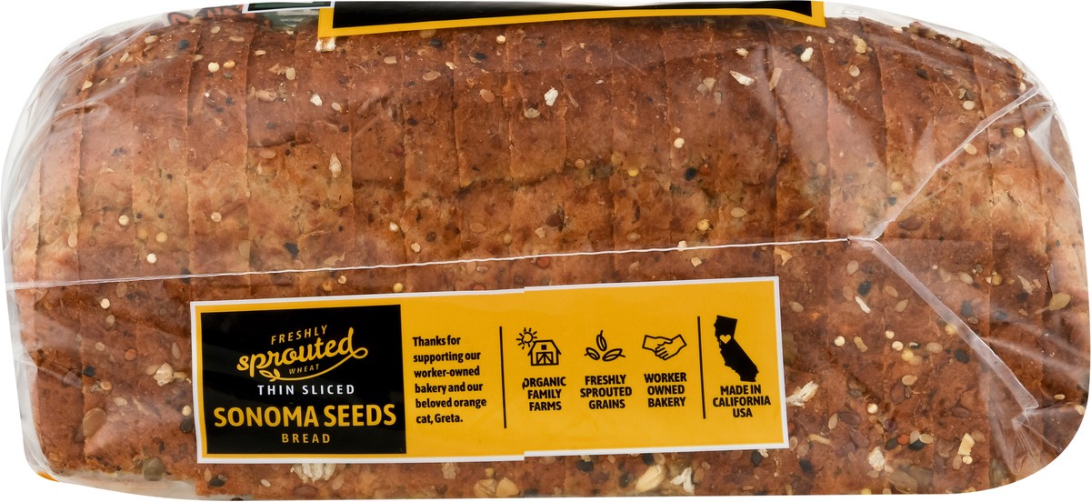 slide 7 of 12, Alvarado Street Bakery Sprouted Sonoma Seeds Thin Sliced Bread - 19 Oz, 19 oz