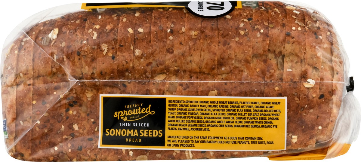 slide 8 of 12, Alvarado Street Bakery Sprouted Sonoma Seeds Thin Sliced Bread - 19 Oz, 19 oz