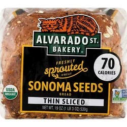 Alvarado Street Bakery Sprouted Sonoma Seeds Thin Sliced Bread - 19 Oz