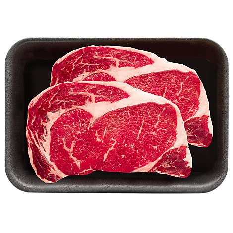 slide 1 of 1, Beef Ribeye Steak Boneless - 1.25 Lb, per lb