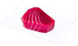 Service Case Frozen Tuna Ahi Steak Minimum - 5 Oz