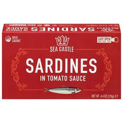 Sea Castle-Sardine Tomato Sauce - 4.37 Oz