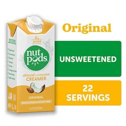 Nutpods Creamer Dairy-Free Unsweetened Original - 11.2 Fl. Oz.