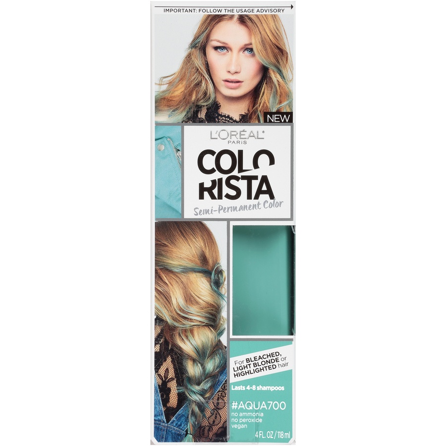 slide 2 of 8, L'Oréal Paris Colorista Semi-Permanent For Brunette Hair Burgundy20, 4 fl oz