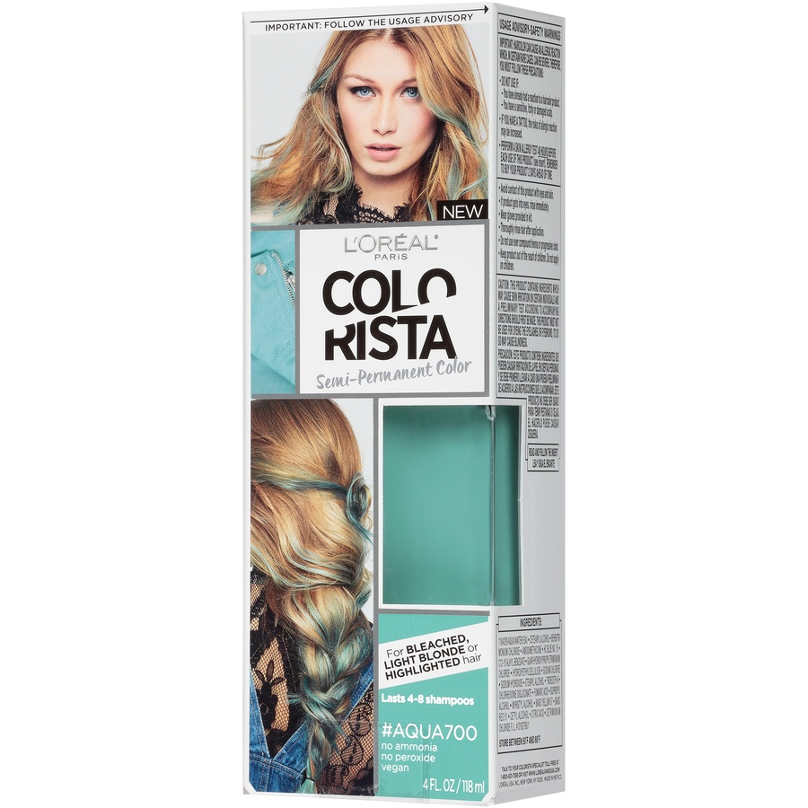 slide 8 of 8, L'Oréal Paris Colorista Semi-Permanent For Brunette Hair Burgundy20, 4 fl oz