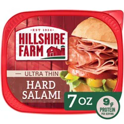 Hillshire Farm Ultra Thin Sliced Lunchmeat Uncured Hard Salami - 7 Oz