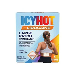 Icy Hot Pain Patch W/lidoc - 5 Count