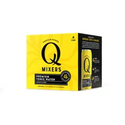 Q Mixers Premium Tonic Water - 4 - 7.5 Oz