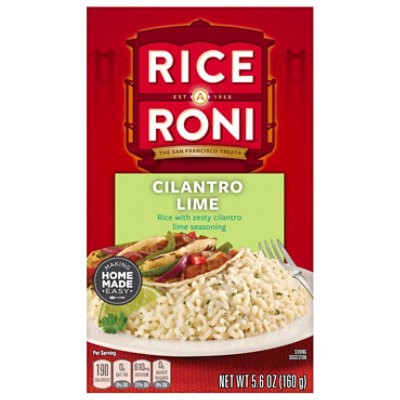 slide 1 of 8, Rice-A-Roni Rice Cilantro Lime Box - 5.6 Oz, 5.6 oz