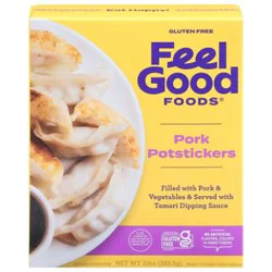 Feel Good Foods Gluten Free Pork Dumplings - 10.75 Oz