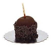 slide 1 of 1, Bakery Pavilions Caramel Apple With Dark Chocolate Curls - Each, 1 ct