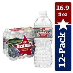 Ozarka 100% Natural Spring Water - 12-16.9 Fl. Oz.