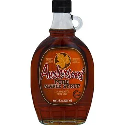 Andersons Pure Maple Syrup - 12 Fl. Oz.