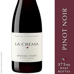 La Crema Sonoma Coast Pinot Noir Red Wine Half Bottle - 375 Ml