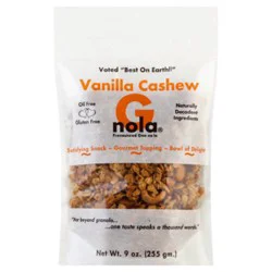 G-Nola Granola Vanilla Cashew - 9 Oz