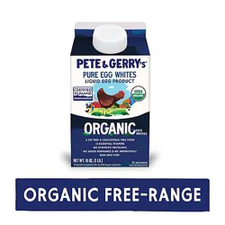 Pete And Gerrys Egg Whites Organic Liquid - 16 Oz