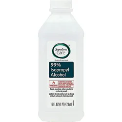 Signature Select/care Alcohol Isopropyl 99% First Aid Antiseptic - 16 Fl. Oz.