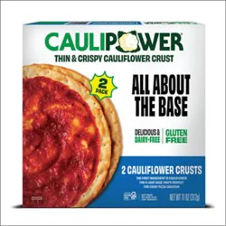 Caulipower Frozen Cauliflower Pizza Crust 2 Count - 11 Oz