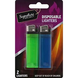 Signature Select Disposable Lighter - 2 Count