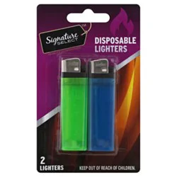 Signature Select Disposable Lighter - 2 Count