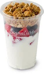 Fresh Cut Yogurt Parfait Greek Yogurt Vanilla With Strawberries And Blueberries - 8 Oz (450 Cal)