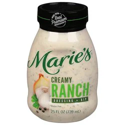 Maries Dressing Creamy Ranch - 25 Fl. Oz.