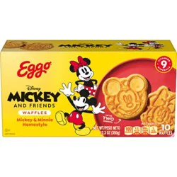 Eggo Frozen Waffles Homestyle Frozen Breakfast 10 Count - 12.3 Oz