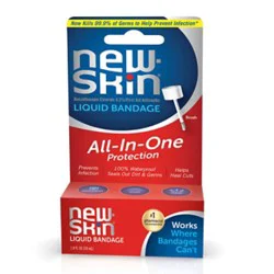 New Skin Bandage Liquid Peg Card Box - Each