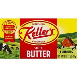 Kellers Salted Elgin Quarters - 1 Lb