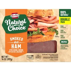 Hormel Natural Choice Double Pack Smoked Ham - 14 Oz