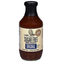 G Hughes Bbq Sauce Sugar Free Smokehouse Original - 18 Oz