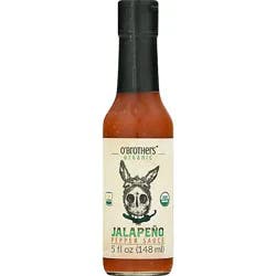 O Brother Hot Sauce Jalapeno Om - 5 Oz