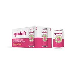 Spindrift Sparkling Water Raspberry Lime - 8-12 Fl. Oz.