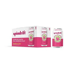 Spindrift Sparkling Water Raspberry Lime - 8-12 Fl. Oz.