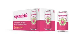 Spindrift Sparkling Water Raspberry Lime - 8-12 Fl. Oz.