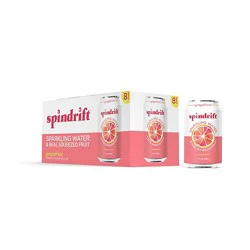 Spindrift Sparkling Water Grapefruit - 8-12 Fl. Oz.