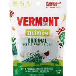 Vermont S Beef Pork Stck Cr Ppr - 3 Oz