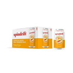 Spindrift Orange Mango Sparkling Water - 8-12 Fl. Oz.