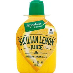 Signature Select/farms Sicilian Lemon Juice - 4 Fl. Oz.