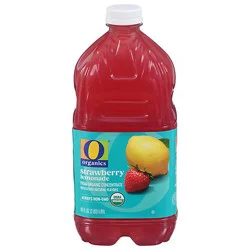 O Organics Lemonade Strawberry - 64 Fl. Oz.