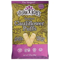 Veganrobs Puffs Cauliflowr Probiotc - 3.5 Oz