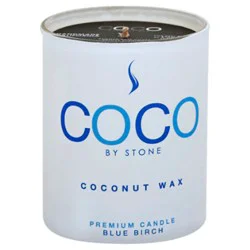 Coconut Candle Blue Birch - 6 Oz