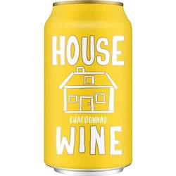 House Wine Chardonnay Can Wine - 355 Ml