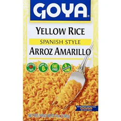 Goya Rice Yellow Spanish Style Box - 7 Oz